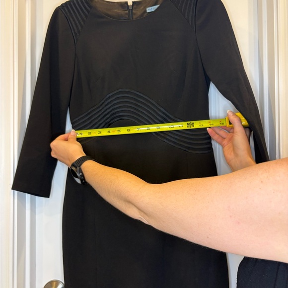 ANTONIO MELANI Elegant Black Textured Dress - Picture 5 of 7